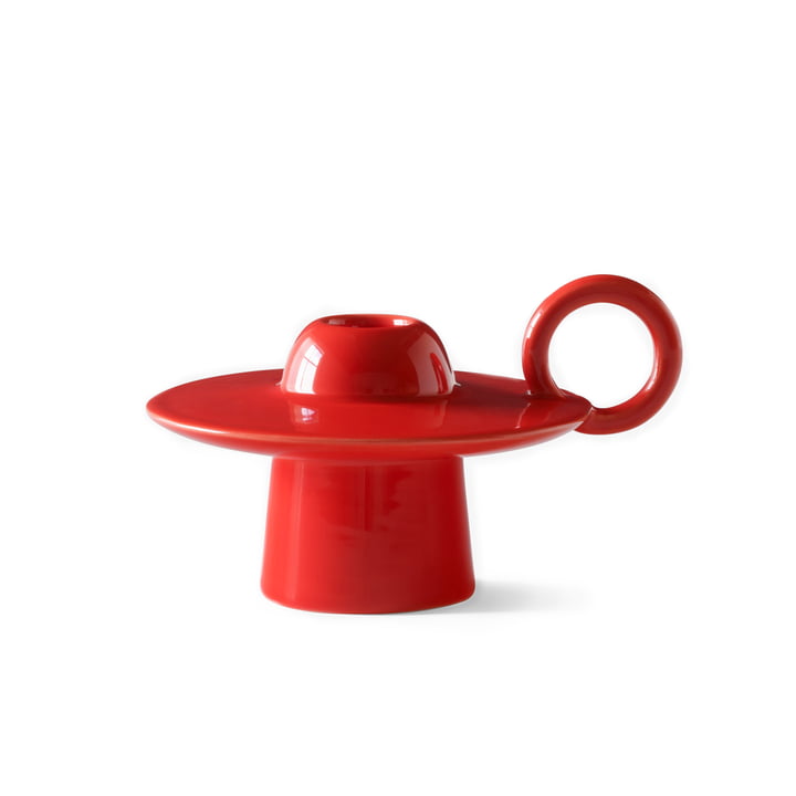 Momento JH39 Candlestick, poppy red from & Tradition