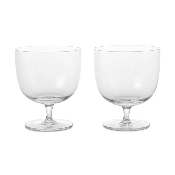 Host Water glass, clear (set of 2) by ferm Living