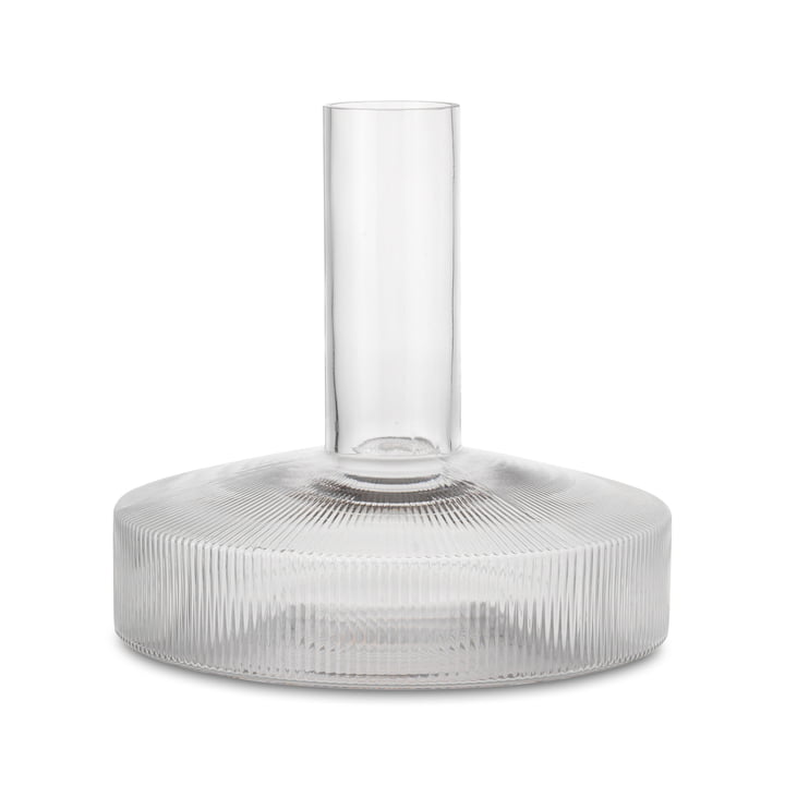 Ripple Wine carafe, 1. 1 l, clear from ferm Living