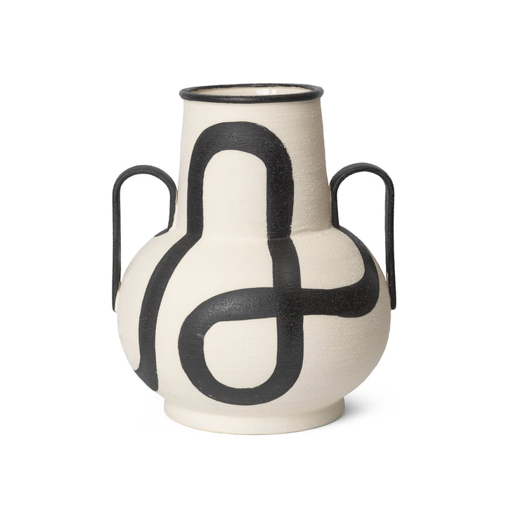ferm Living - Trace Vase, off-white