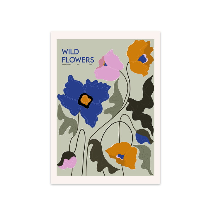 Wild Flowers by Frankie Penwill for The Poster Club