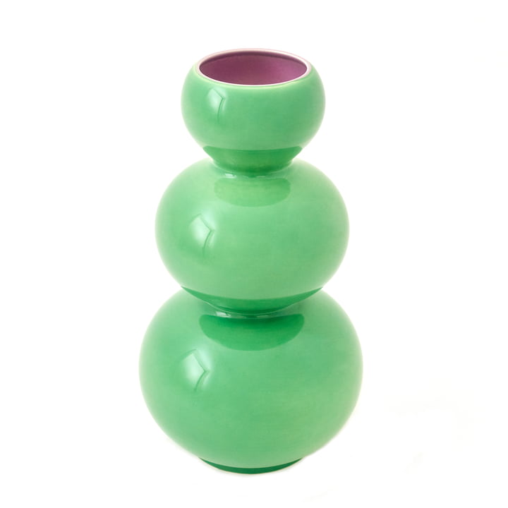 Los Floreros Vase, rumba, verde green from Acapulco Design