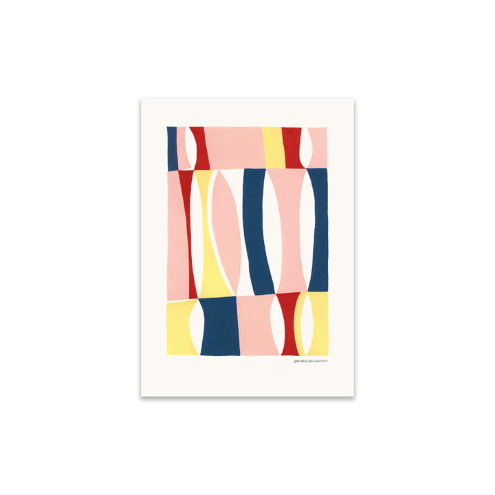 The Poster Club - Polka by Leise Dich Abrahamsen, 30 x 40 cm