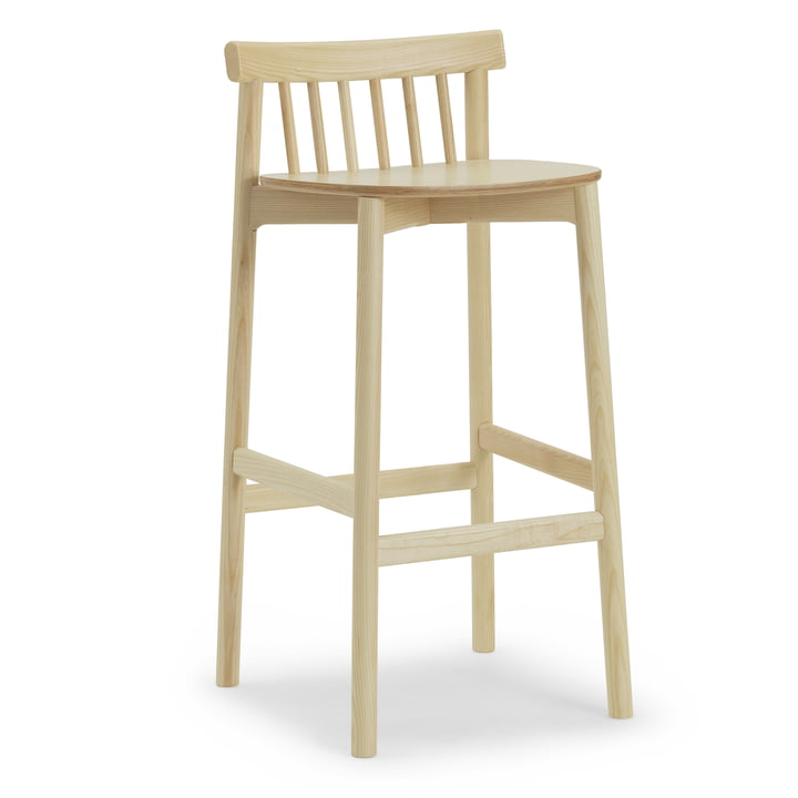 Pind Bar stool, 75 cm, ash from Normann Copenhagen