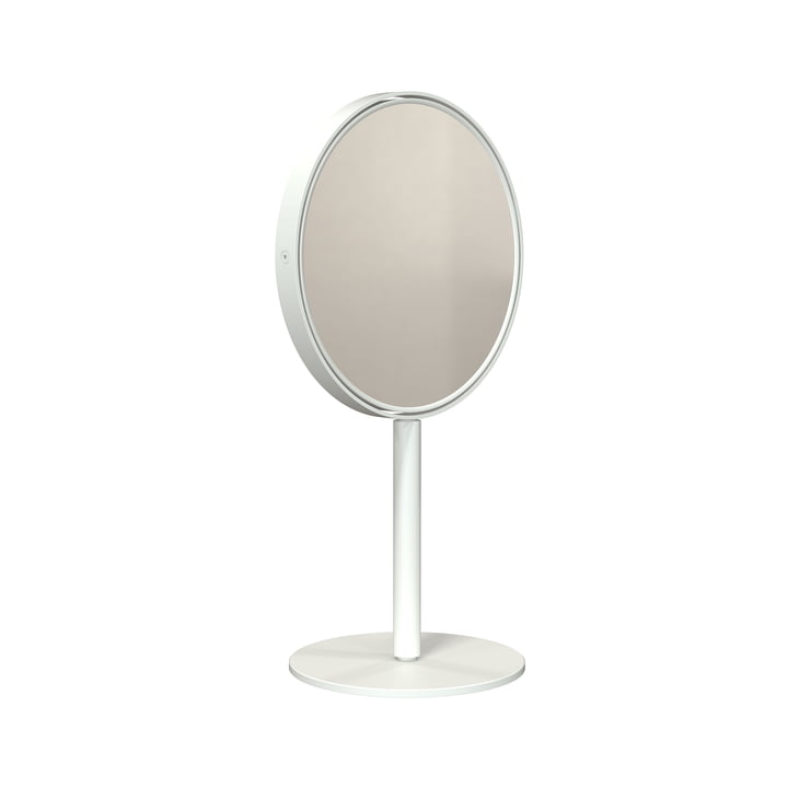 Nova2 Cosmetic mirror with 5x magnification 1943, white matt, WxH 16x2 8. 6 cm from Frost