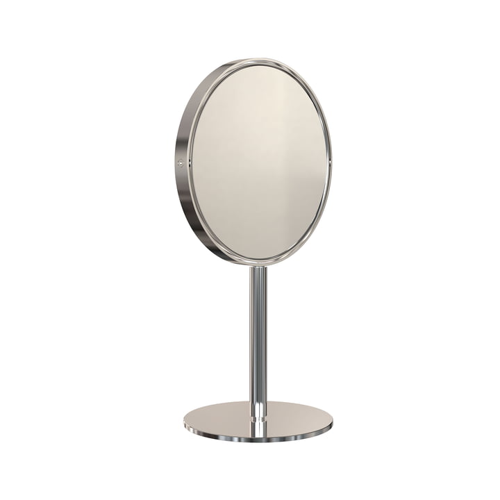 Nova2 Cosmetic mirror with 5x magnification 1943, polished stainless steel, WxH 16x2 8. 6 cm from Frost