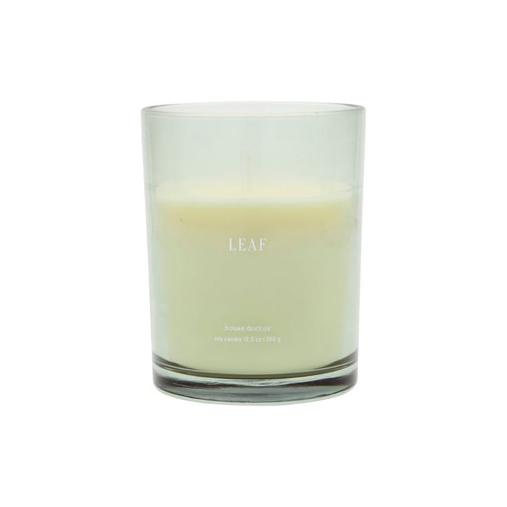 House Doctor - Leaf scented candle, green