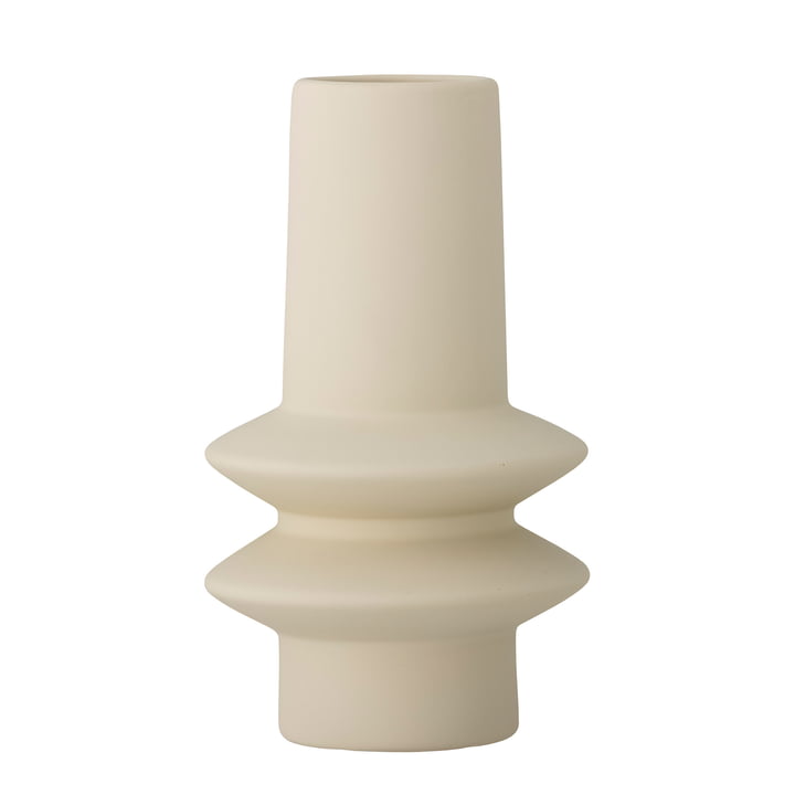 Bloomingville - Isold Vase, Ø 12.5 x H 22 cm, cream (Exclusive Edition)