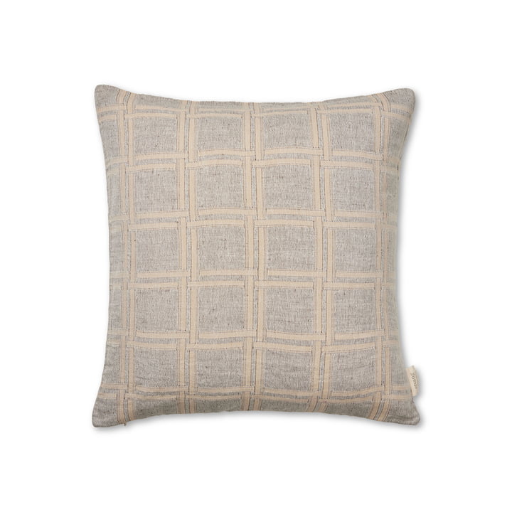 Dahlia Cushion cover, 50 x 50 cm, brown from Elvang