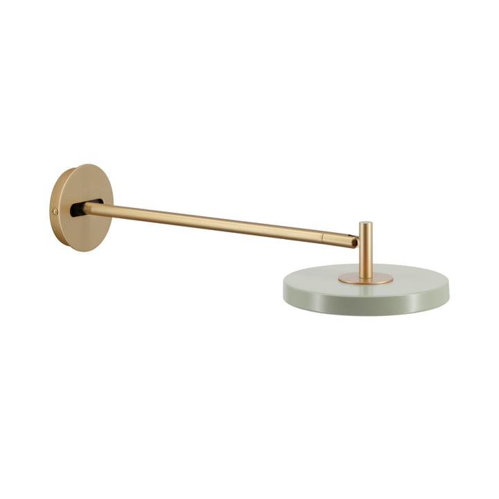 Asteria Wall wall light LED, long, nuance olive by Umage