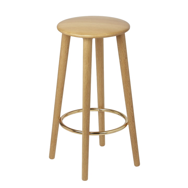 The Socialite Bar stool H 67.5 cm, oak from Umage