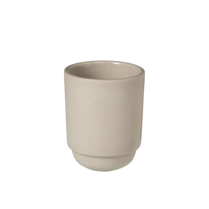 Nordic Bistro mug, beige from Broste Copenhagen