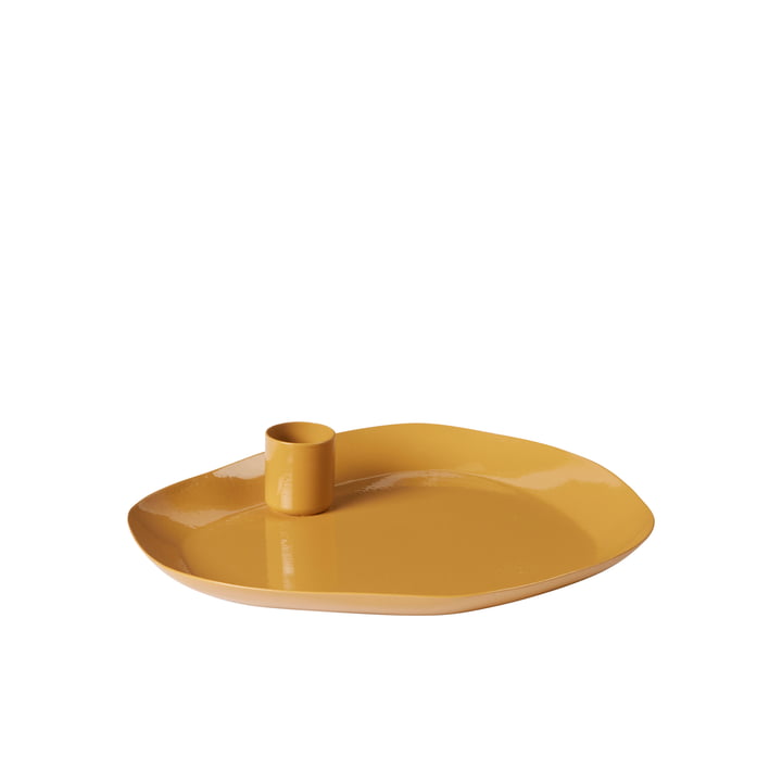 Mie Candle tray, cinnamon sand from Broste Copenhagen