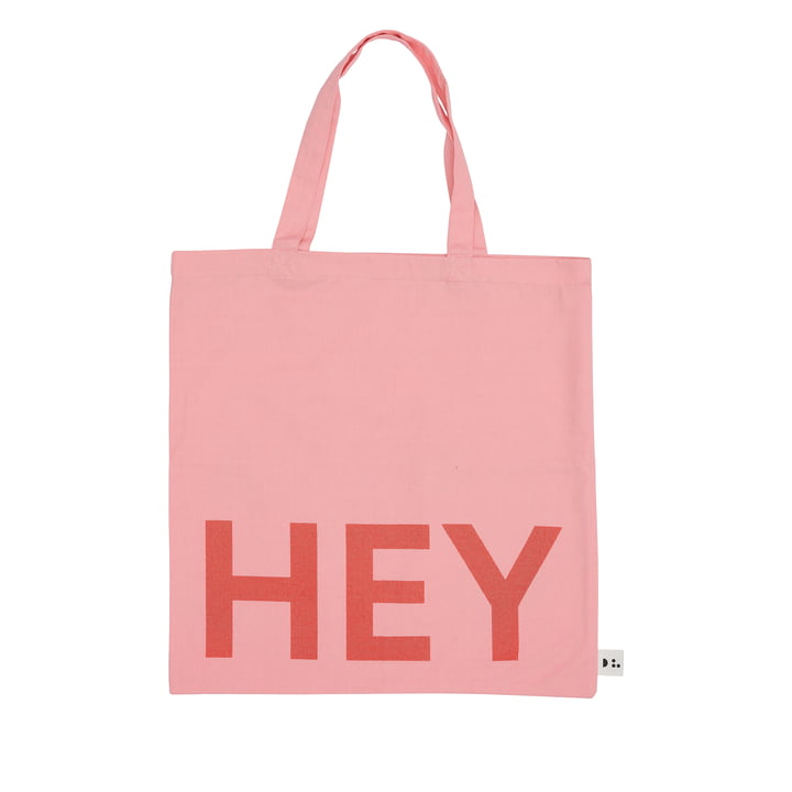 AJ Favourite Carrier bag, Hey / soft red from Design Letters