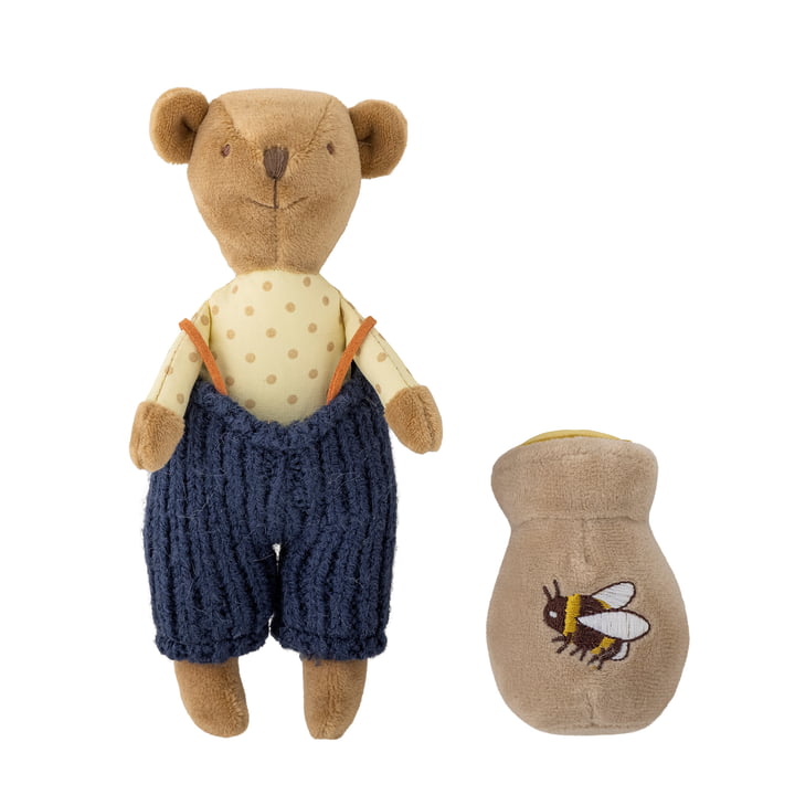 Bloomingville Mini - Willes cuddly toy with gift box, brown