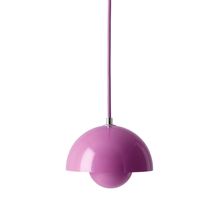 FlowerPot Pendant light VP10, tangy pink by & Tradition