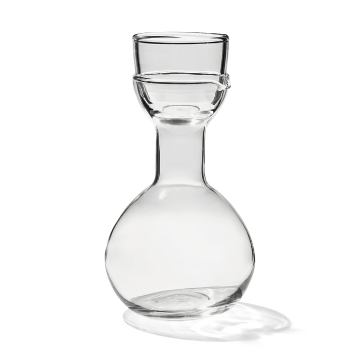 Pinho Carafe with glass, clear from Form & Refine