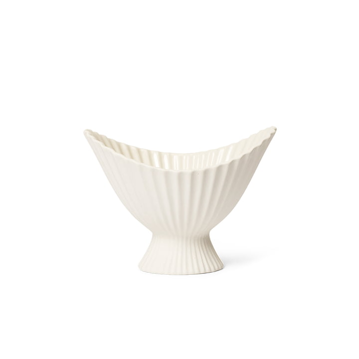 Fountain Decorative bowl, small, off-white by ferm Living