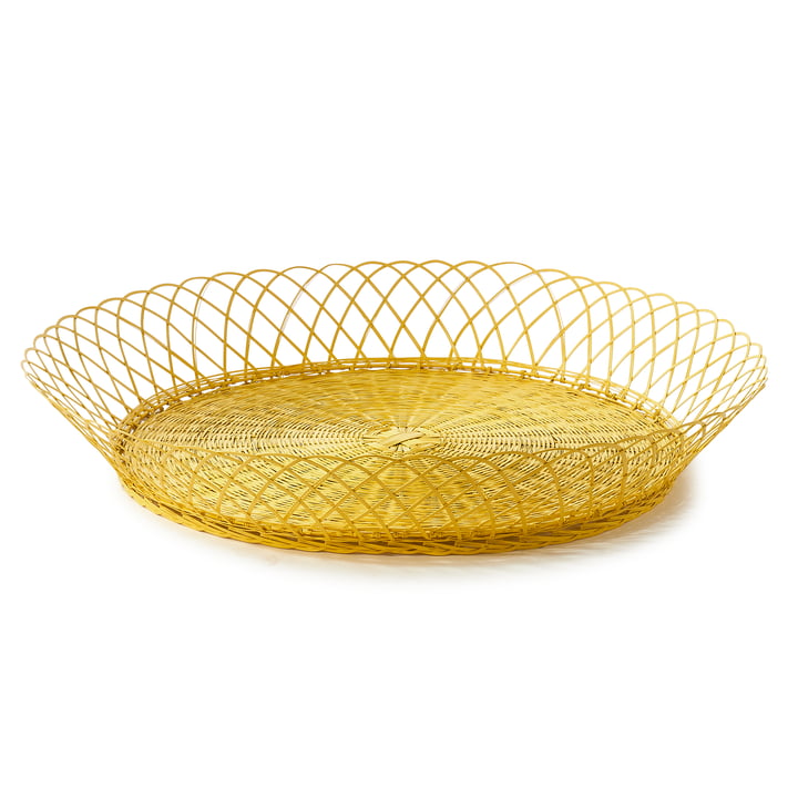 Pols Potten - Bakkie Basket XXXL, round Ø 102 cm, yellow
