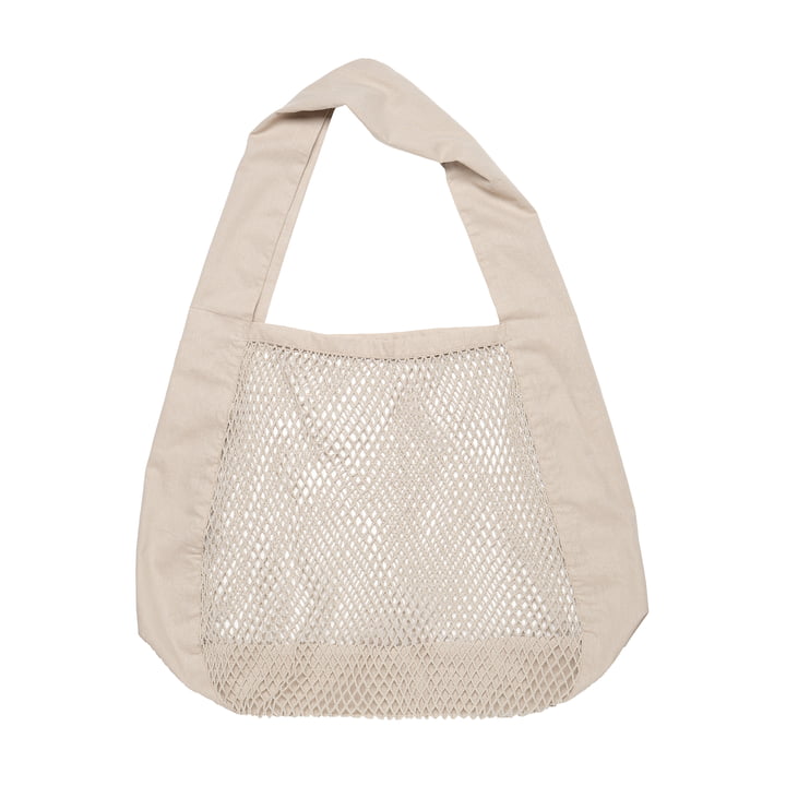 Net Shoulder bag, stone from The Organic Company