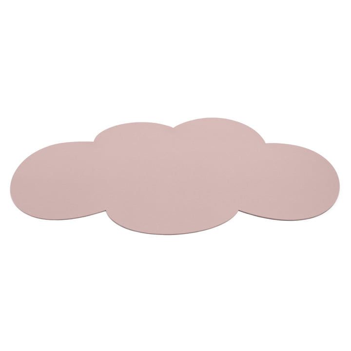 Kids rug cloud, 69 x 120 cm, 5mm, Powder 51 by Hey Sign