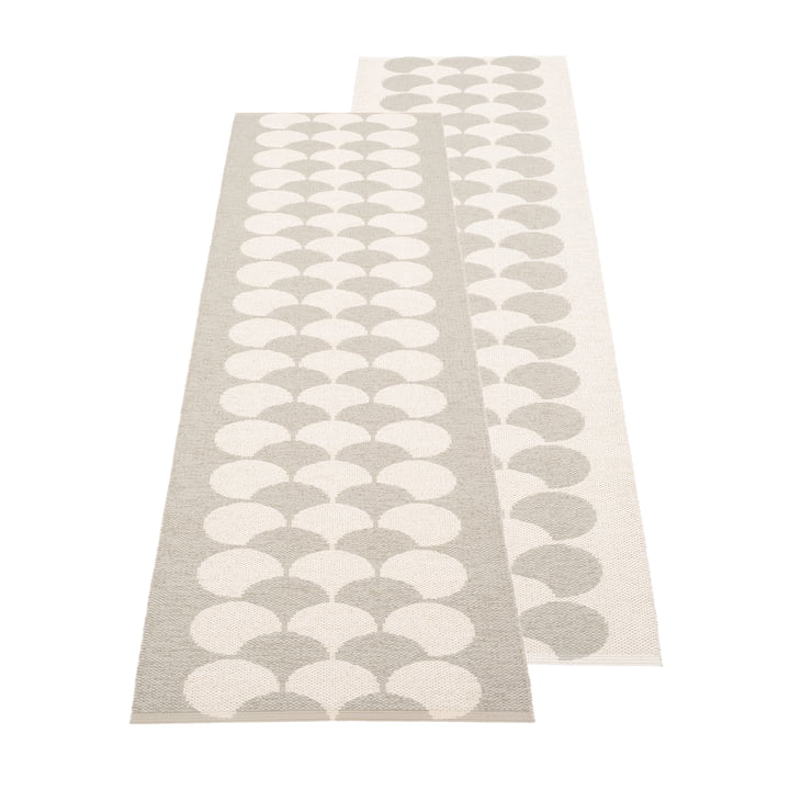 POPPY rug, 250 x 70 cm, linen by Pappelina