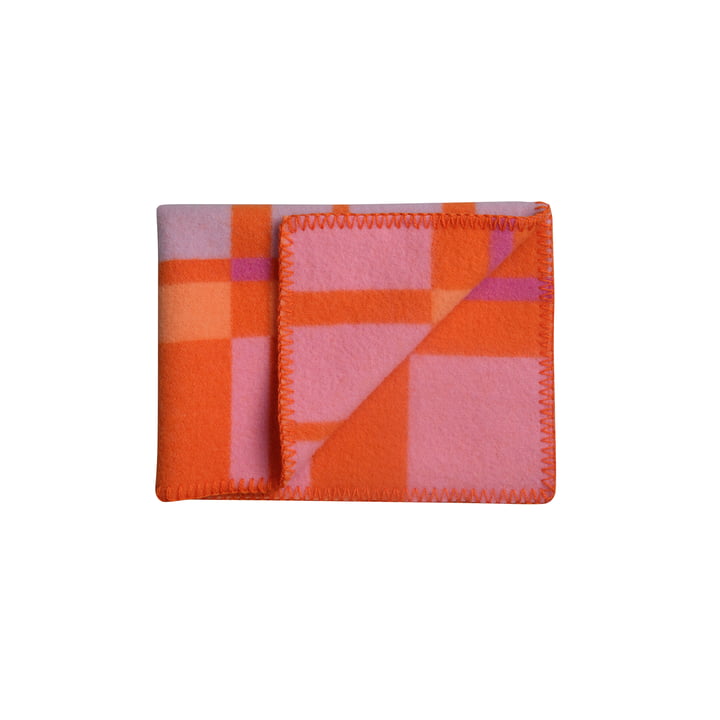 Røros Tweed - City Baby blanket, 67 x 100 cm, orange