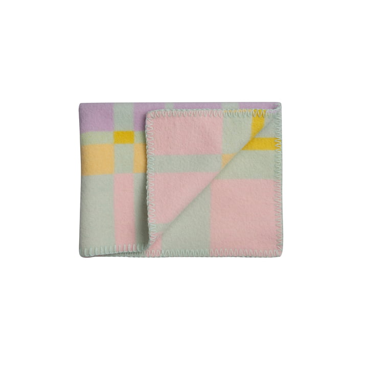 Røros Tweed - City Baby blanket, 67 x 100 cm, pastel