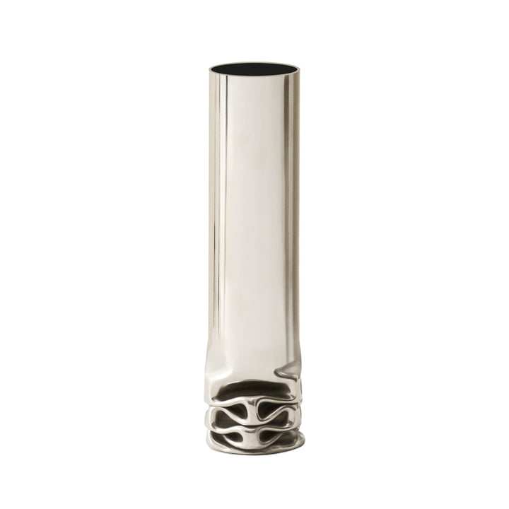 Design House Stockholm - Hydraulic Vase, H 25 cm, stainless steel