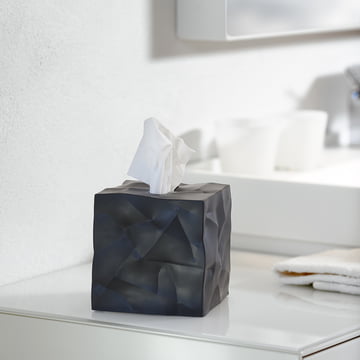 Wipy-Cube Cloth box from Essey in graphite