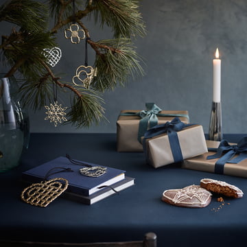 Woven Heart by Rosendahl on the Christmas Table