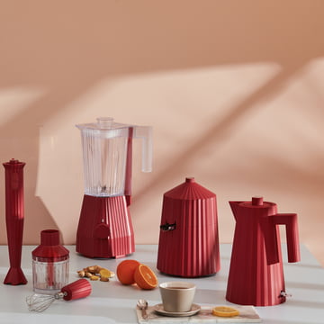 The Plissé collection of Alessi