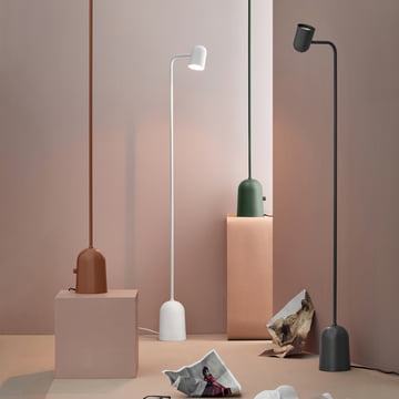 The Buddy floor lamps from Northern set modern accents