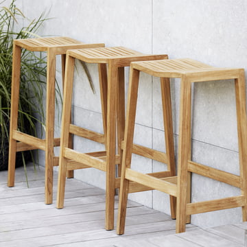 Flip Outdoor Bar stool from Cane-line