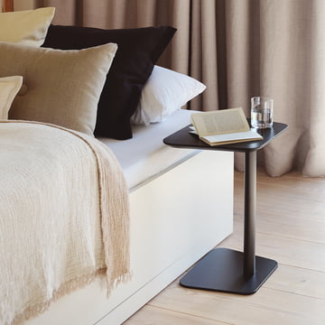Rina side table from Collection in color black