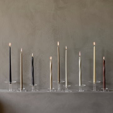 The Twist rod candle from Audo