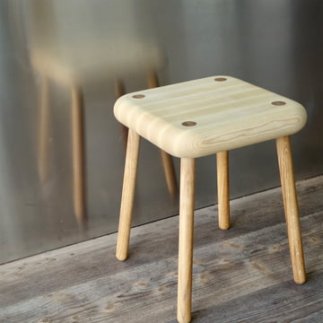 Holzkissen Stool from Auerberg