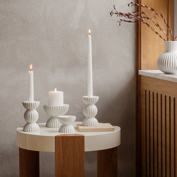 Tura candle holder from Lyngby Porcelæn