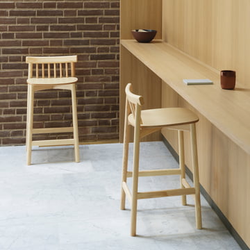 Pind Bar stool, 65 cm, ash from Normann Copenhagen