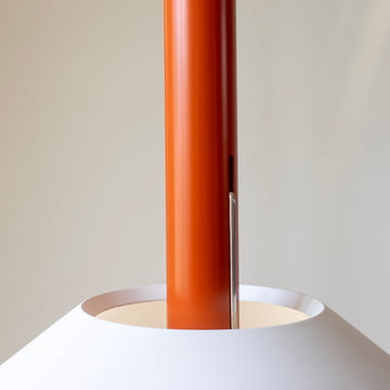 Nine - Hook Pendant light, L, orange