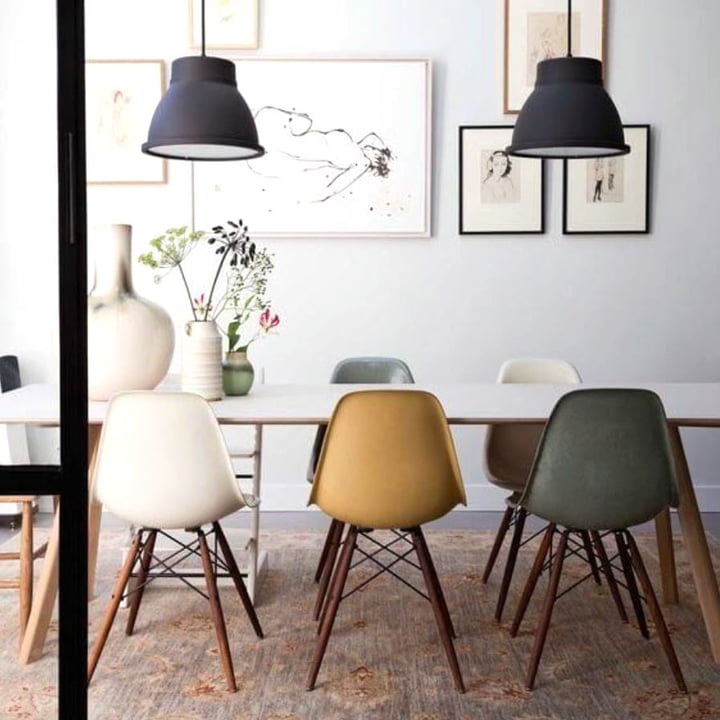 Design Classics by Vitra & Hay in the Dining Room