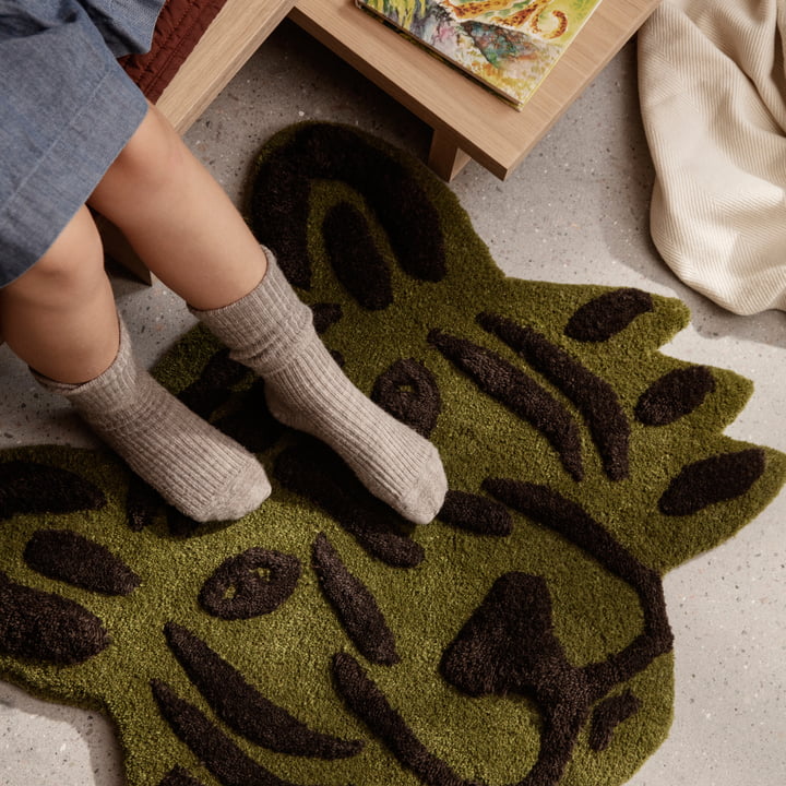 ferm Living - Tufted Animal Carpet for children | Connox