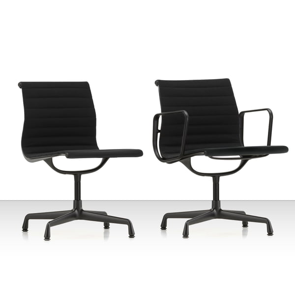 Office chairs with or without armrests