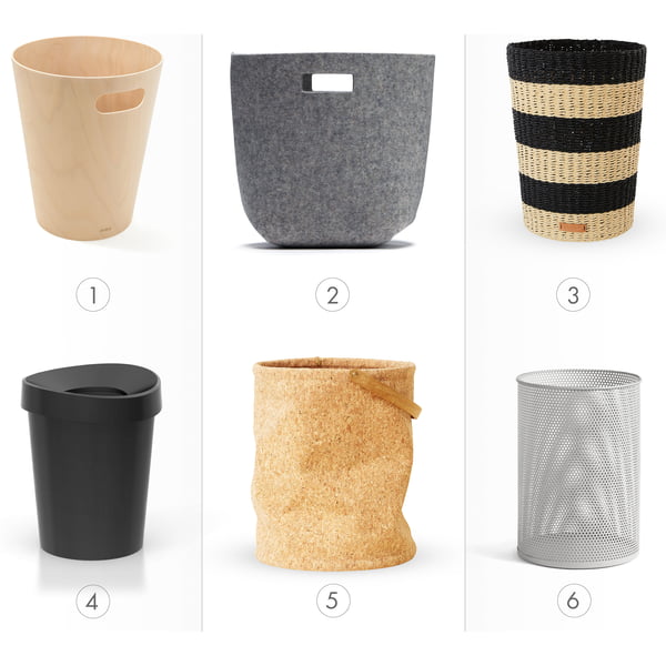 The right material for design paper baskets