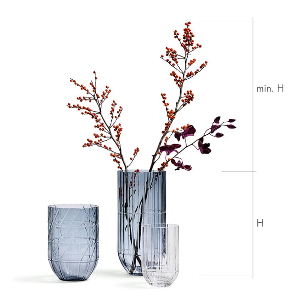 Vases: ideal flower height