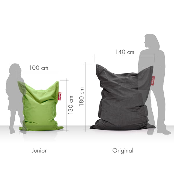 Product subcategory child seat bags graphic normal size and child size